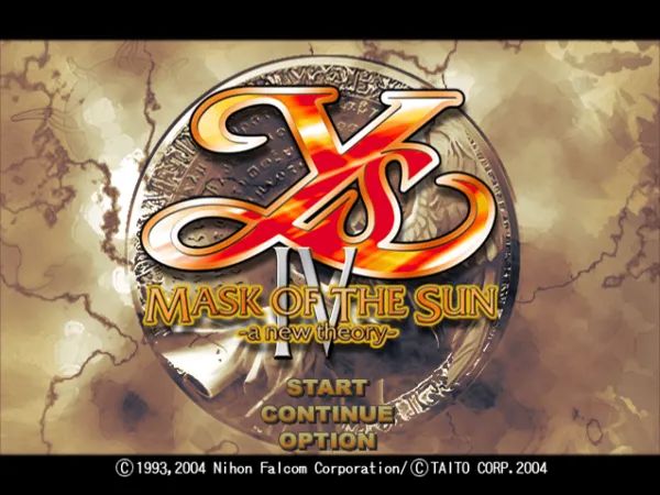 伊苏4：太阳之假面 中文 (Ys IV – Mask of the Sun – A New Theory) PS2游戏截图第1张
