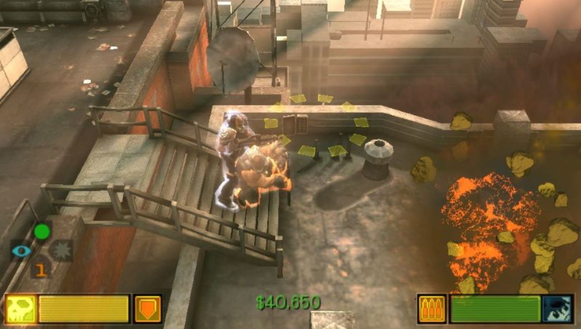 战地双雄：第40天PSP游戏截图第16张