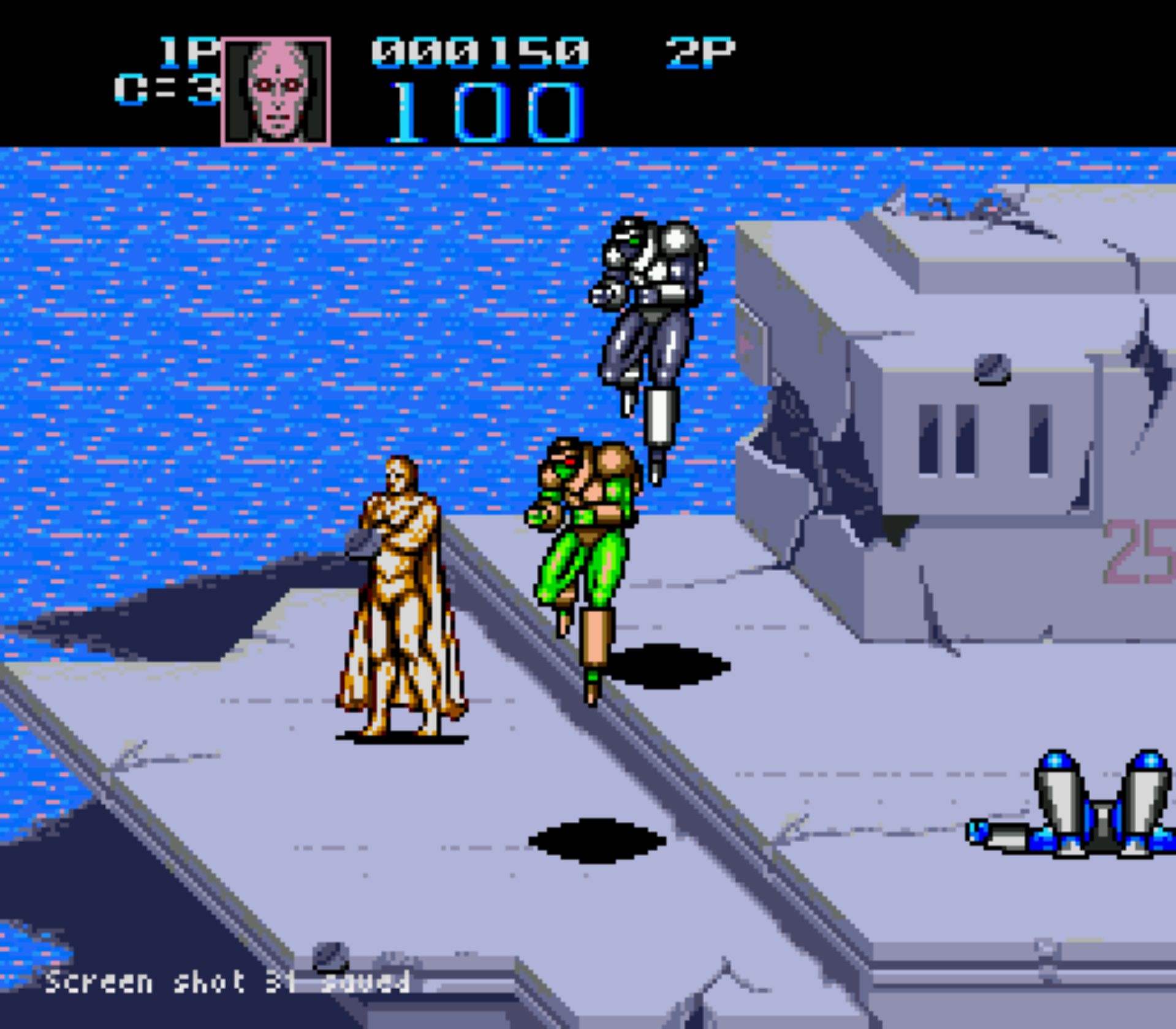 美国队长与复仇者／上尉命令／上尉密令MD游戏截图第11张