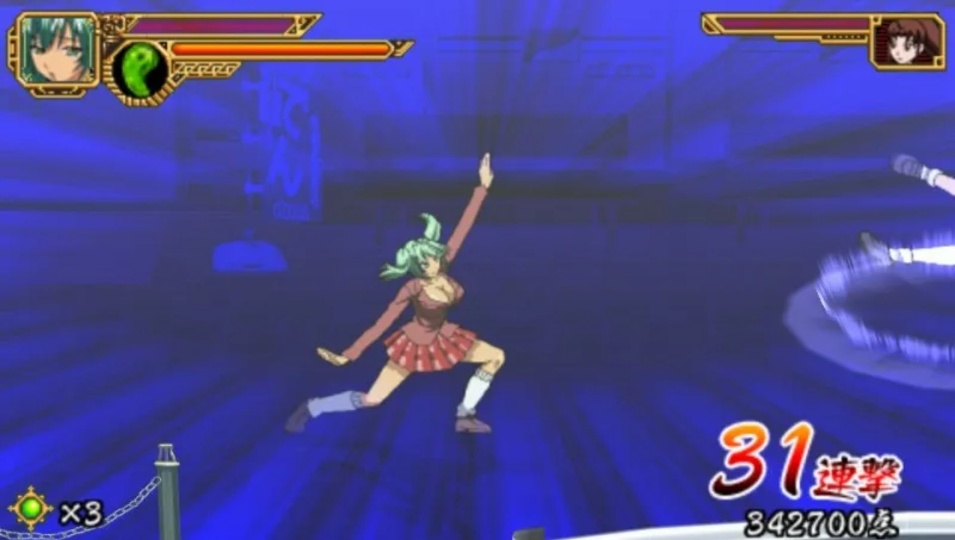 一骑当千：雄辩之拳PSP游戏截图第16张