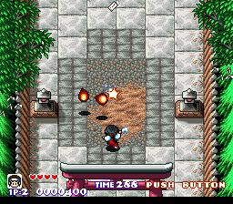 奇奇怪界1：谜之黑斗篷SFC游戏截图第9张