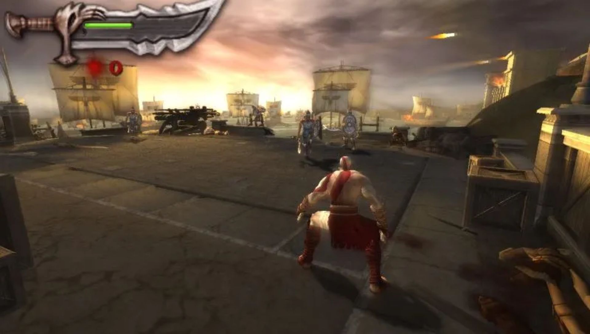 战神：奥林匹斯之链PSP游戏截图第5张