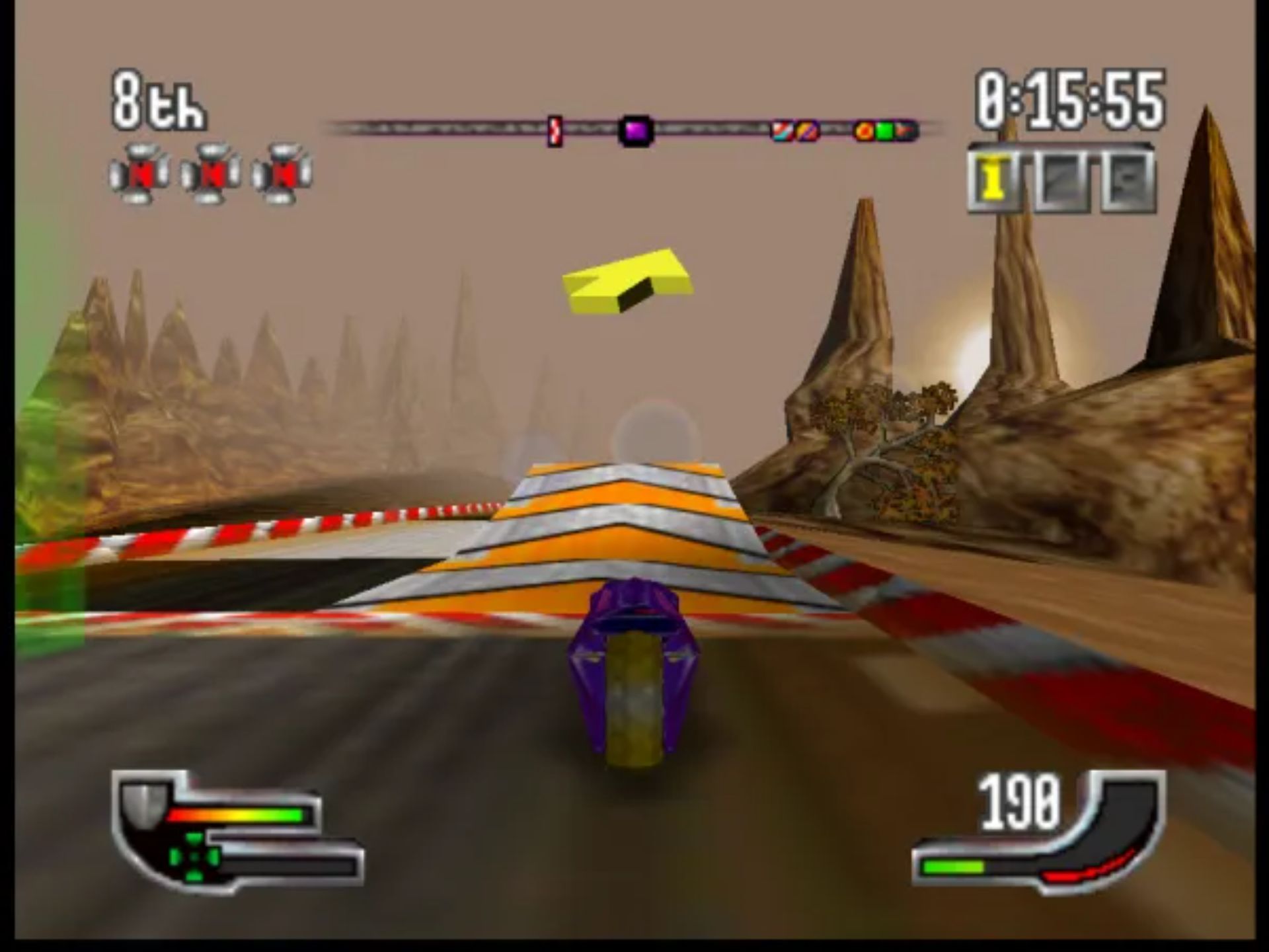 极限摩托车GN64游戏截图第7张