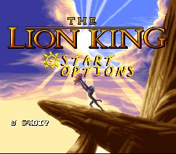 狮子王SFC游戏截图第2张