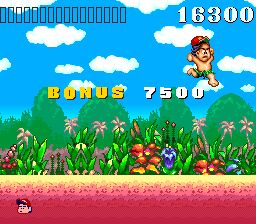 高桥名人之大冒险岛1SFC游戏截图第13张