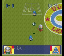 奥特联盟：燃烧！足球大决战！SFC游戏截图第11张