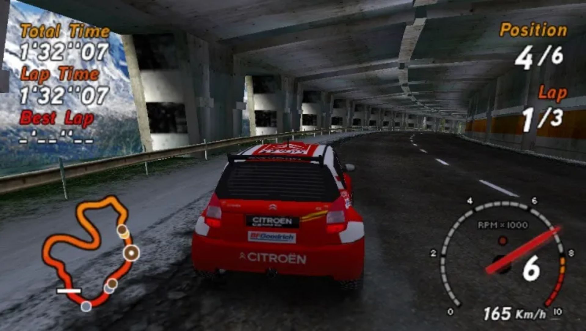 世嘉拉力：进化PSP游戏截图第10张