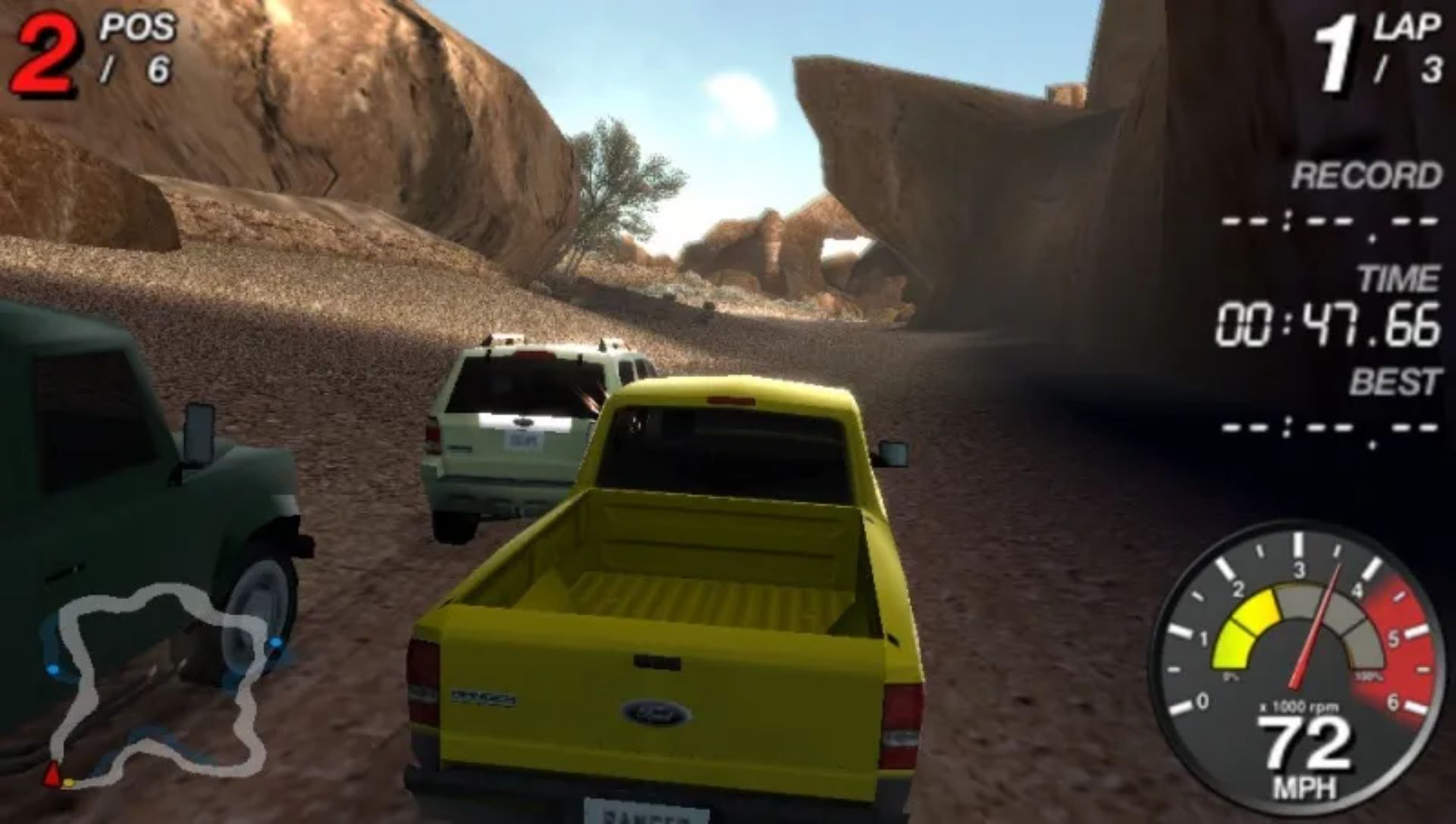 福特越野赛车PSP游戏截图第7张