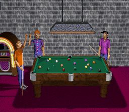 冠军桌球／超级桌球锦标赛SFC游戏截图第13张