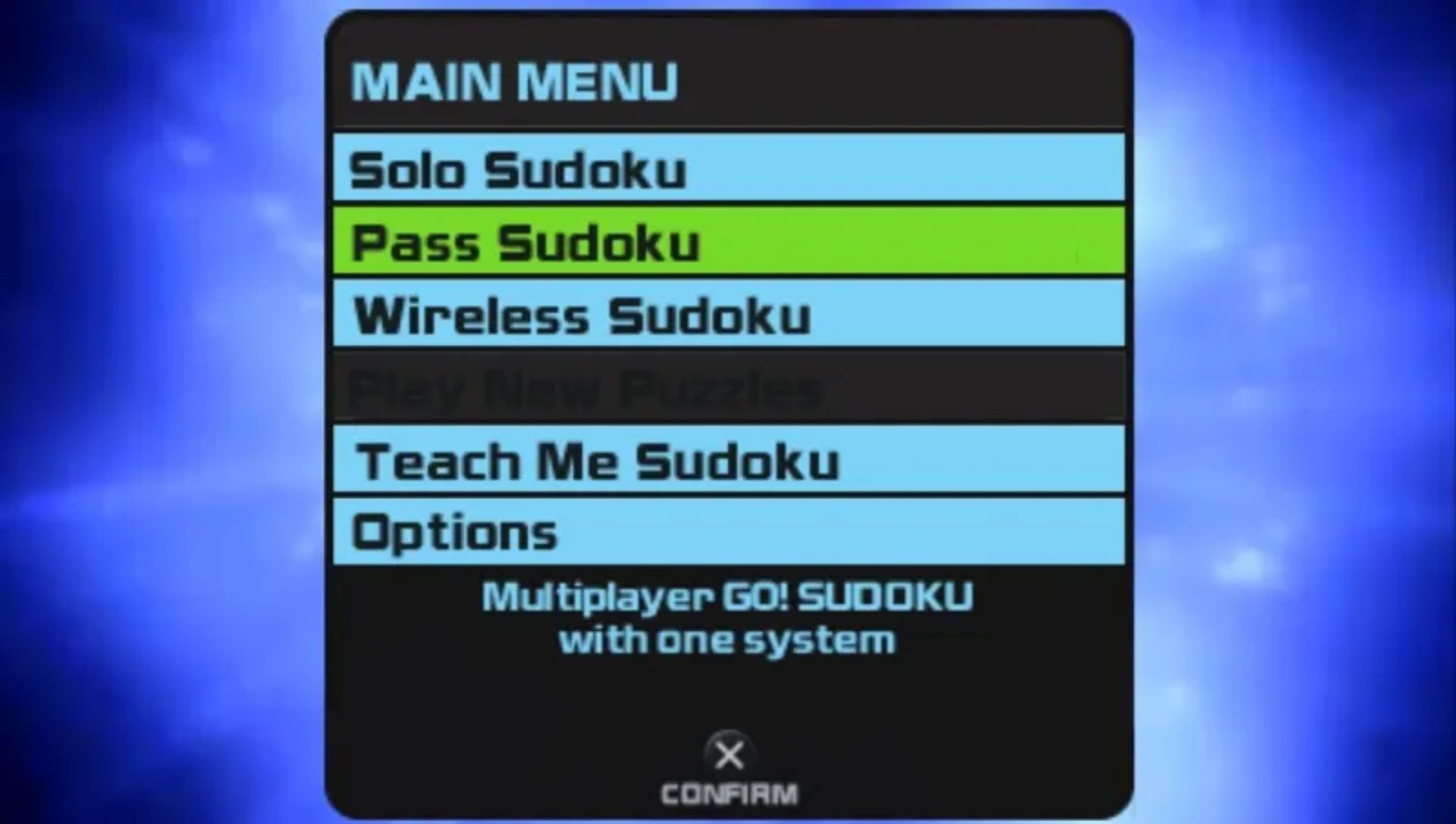 Go！数独PSP游戏截图第3张