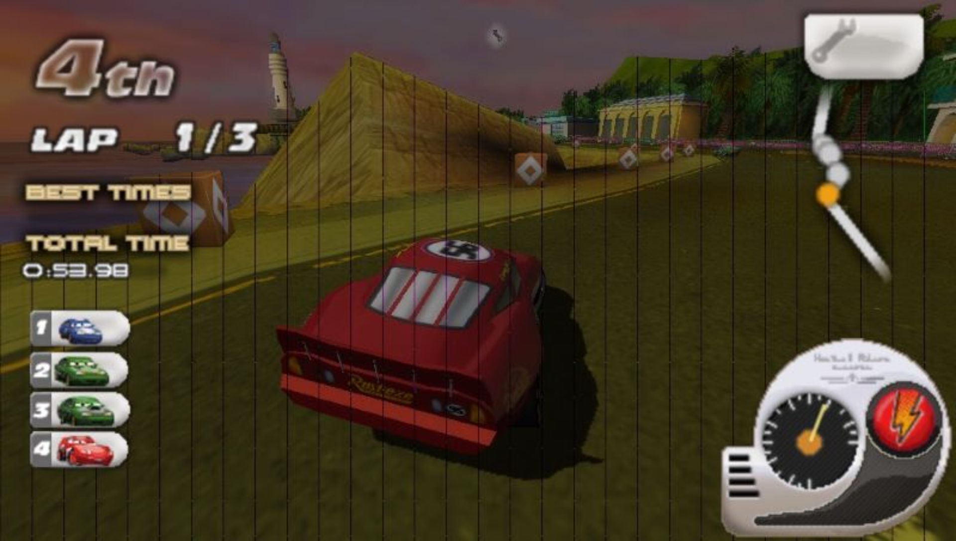 汽车总动员：竞速PSP游戏截图第5张