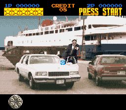 双枪／致命杀手SFC游戏截图第18张