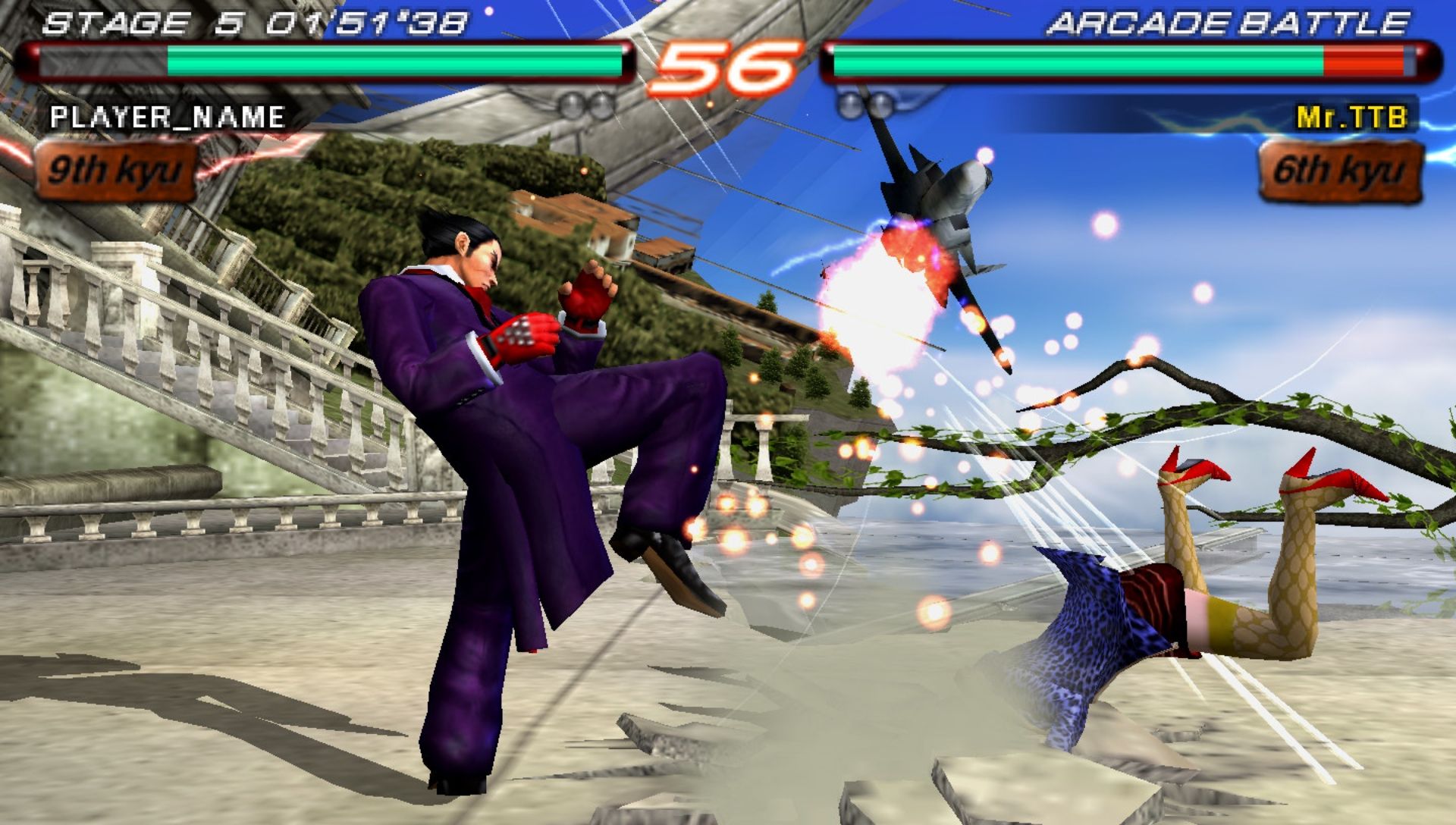 铁拳6PSP游戏截图第20张