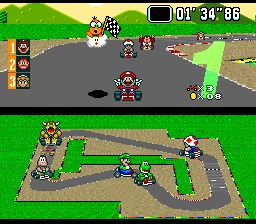 超级马里奥赛车SFC游戏截图第15张
