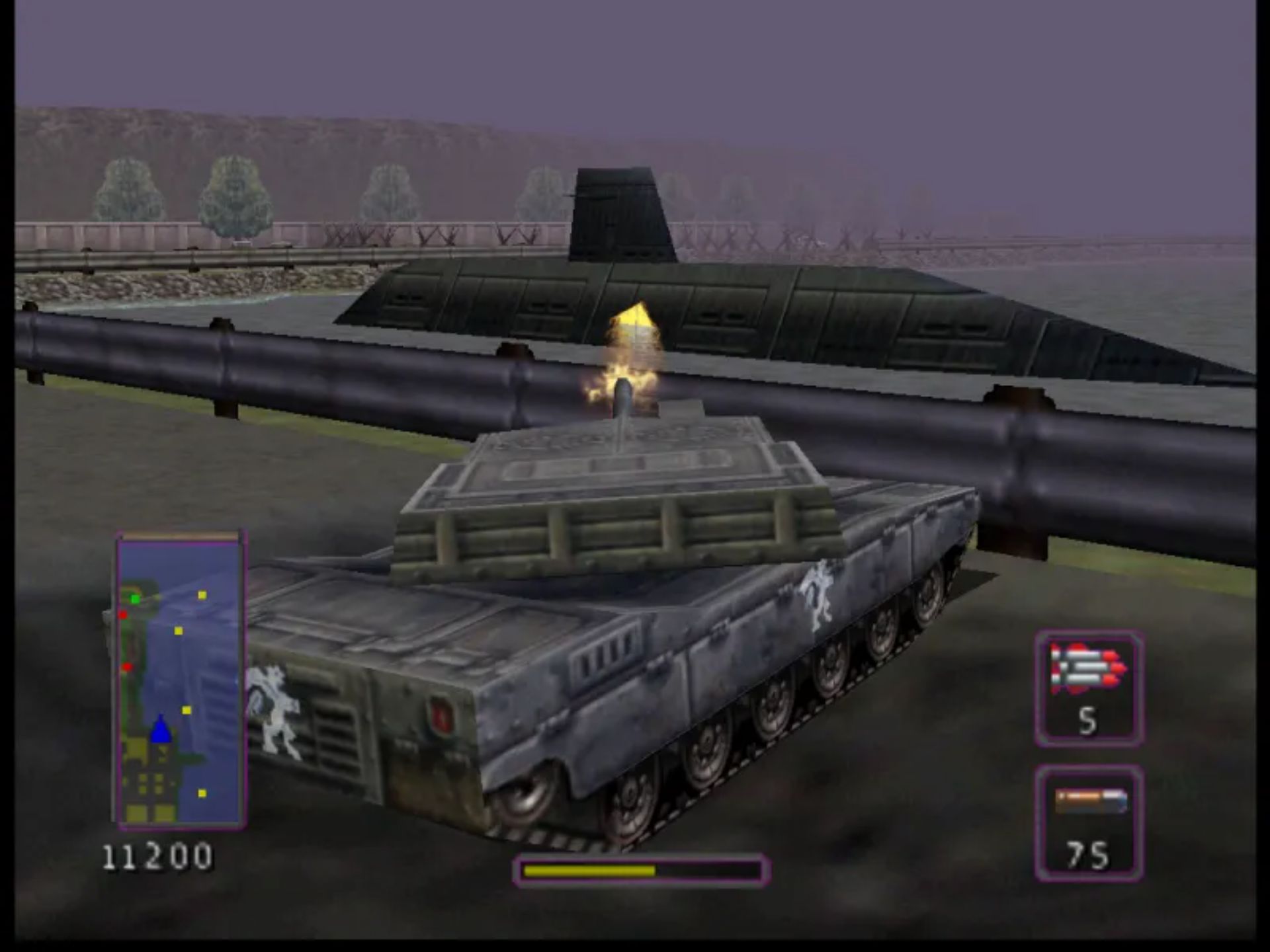 坦克大战：世界公敌N64游戏截图第13张