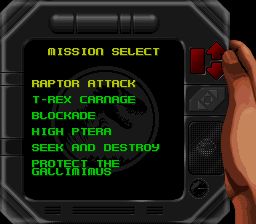 侏罗纪公园2：持续混乱SFC游戏截图第6张