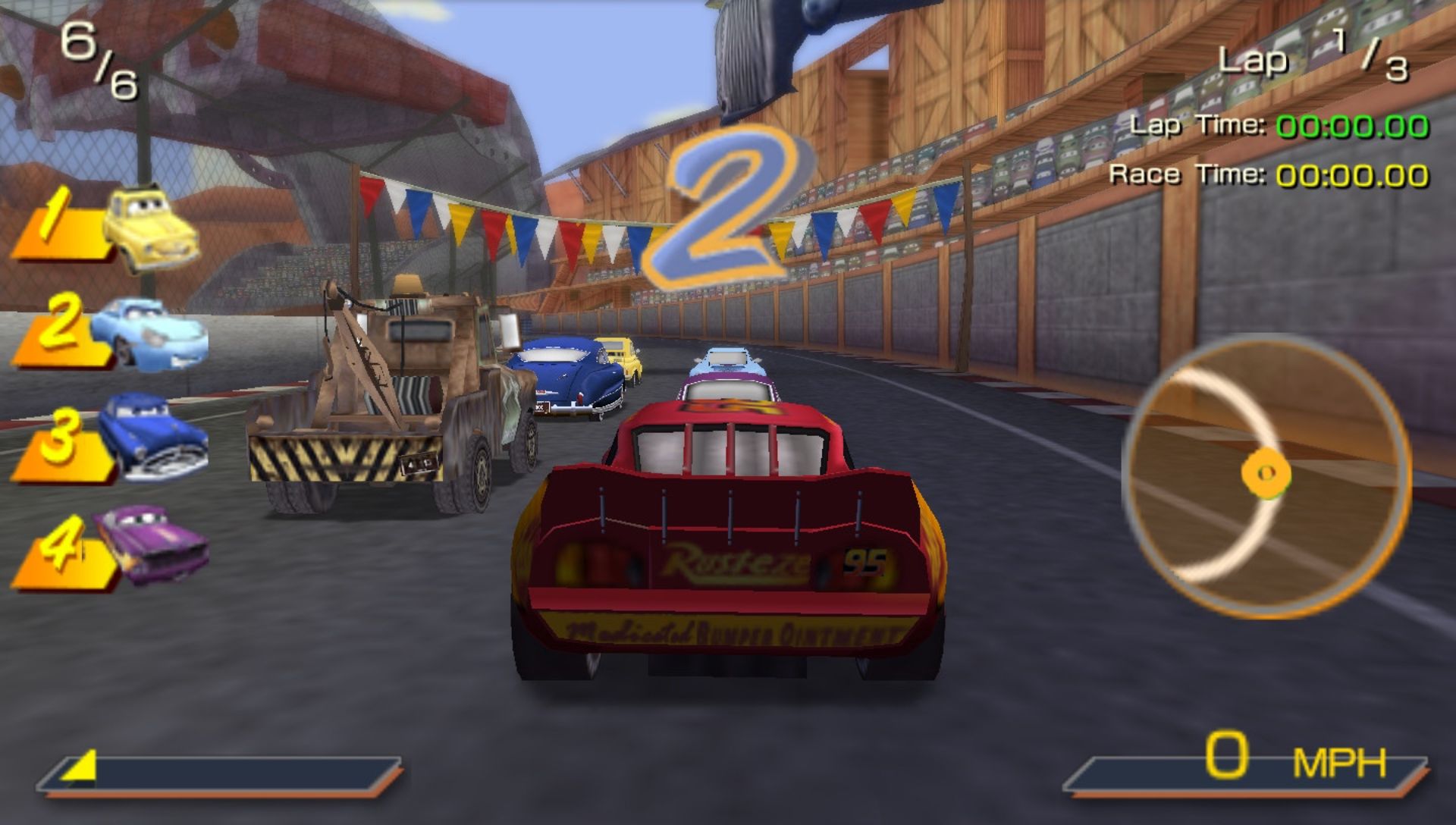 汽车总动员1PSP游戏截图第5张