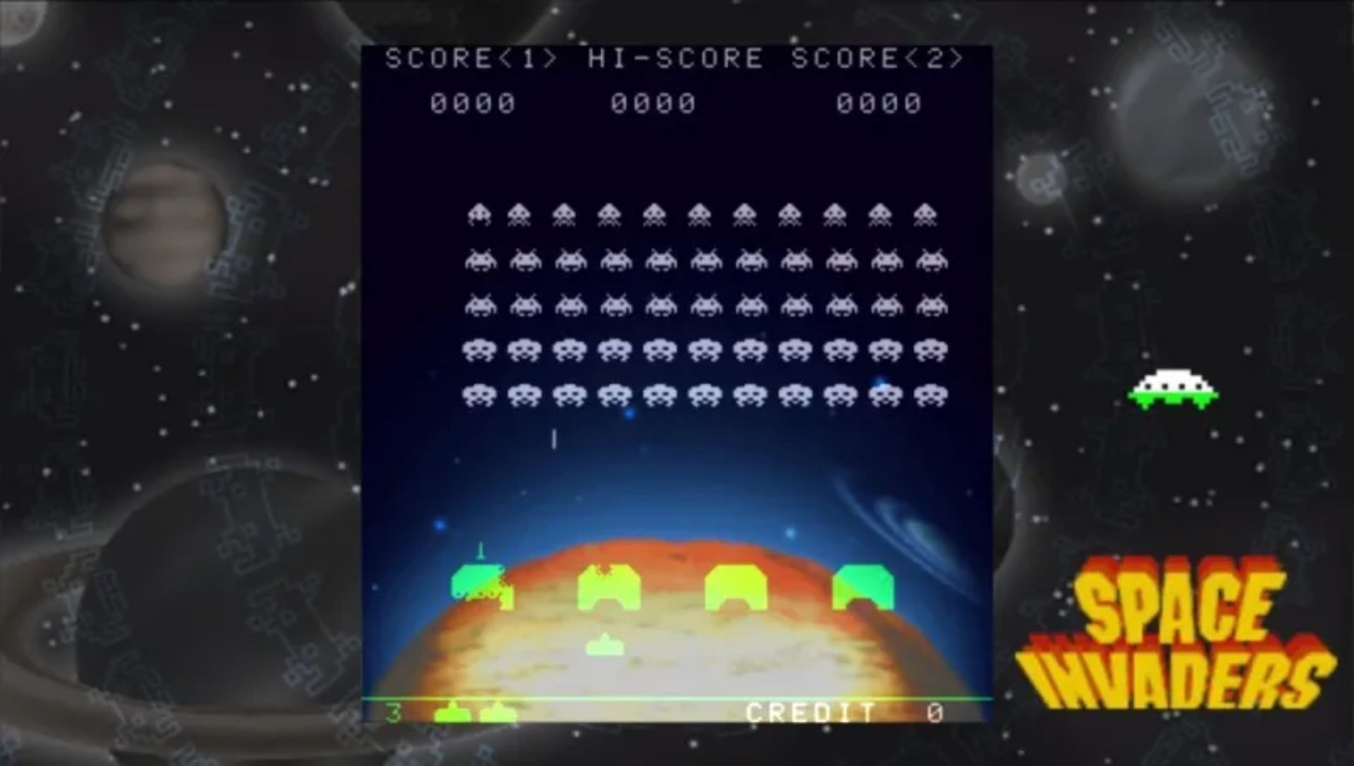 太空侵略者：口袋版PSP游戏截图第6张