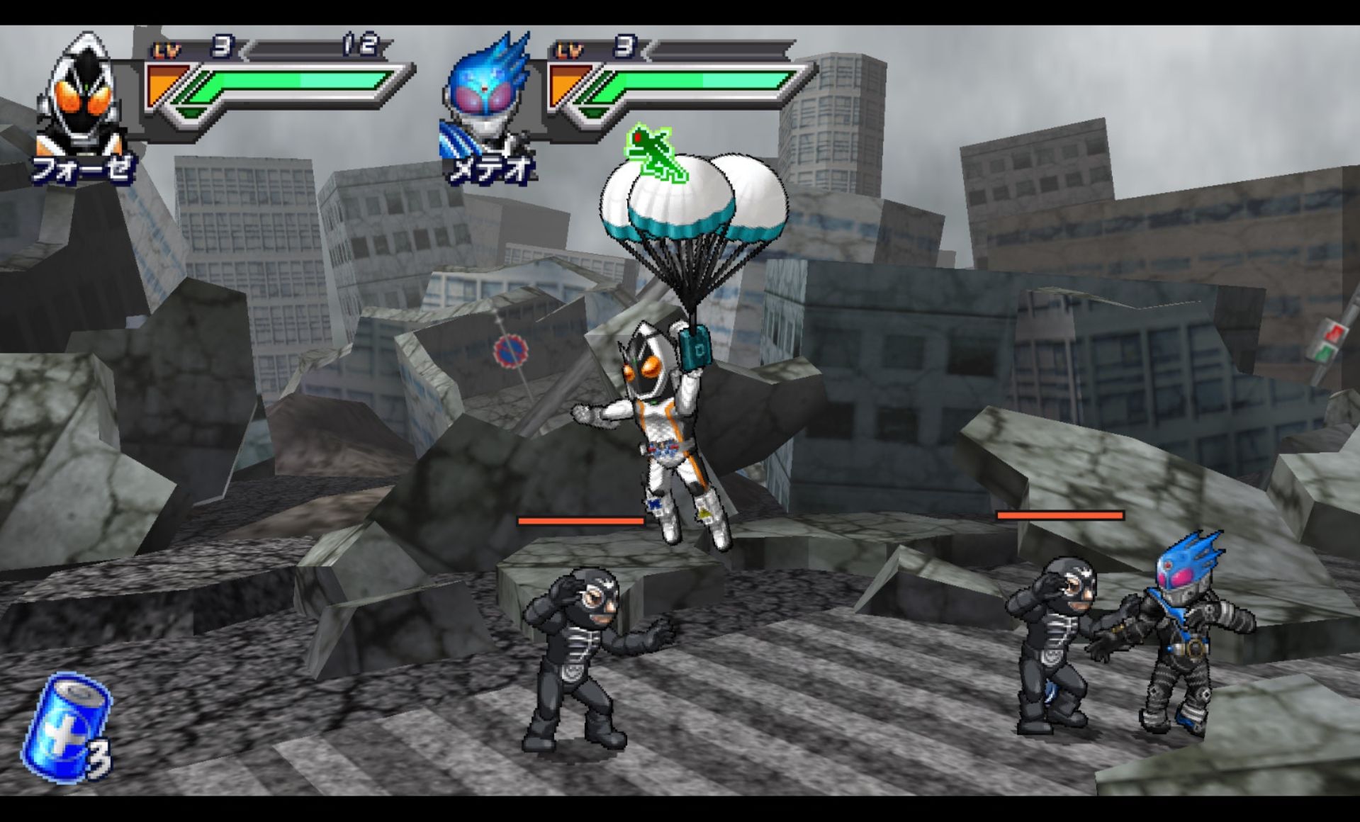 假面骑士全集合：骑士世代2PSP游戏截图第7张