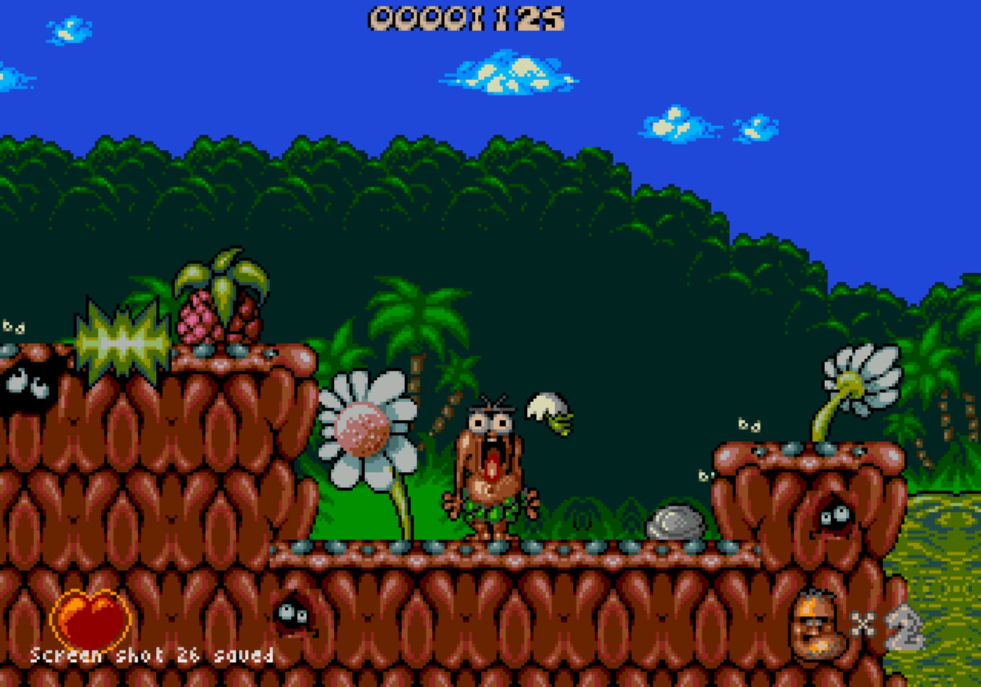 呆呆原始人1MD游戏截图第7张