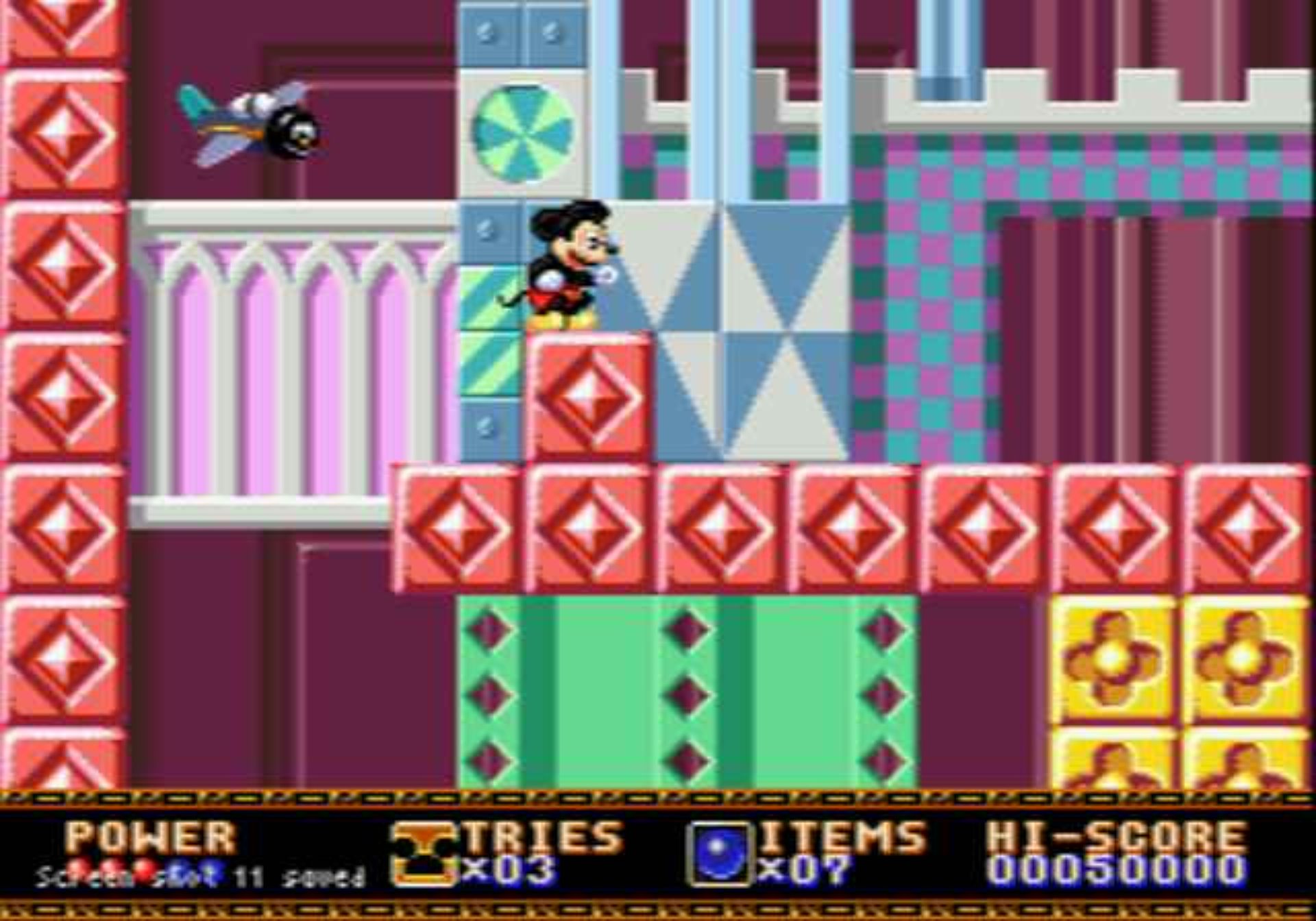 米老鼠：幻影城堡MD游戏截图第10张