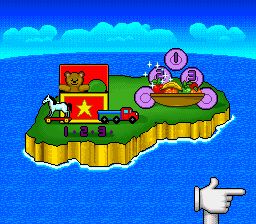 马里奥学前教育：数字篇SFC游戏截图第5张