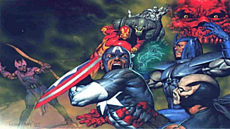 美国队长和复仇者联盟GB游戏截图第1张