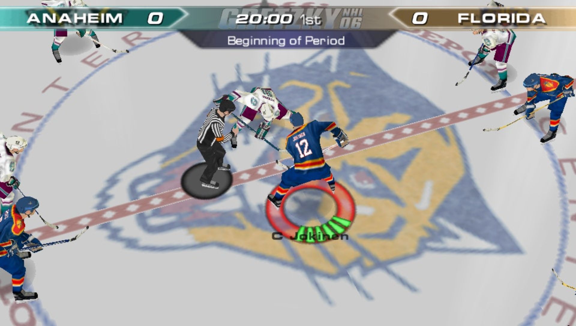 美国职业冰球联盟06PSP游戏截图第6张