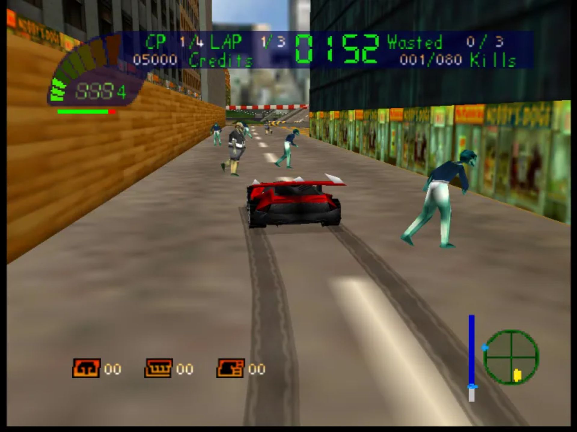 恶煞车手64N64游戏截图第6张