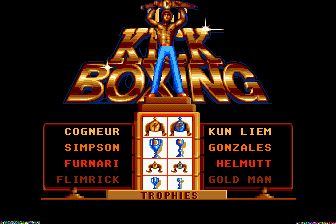 强中强：踢拳锦标赛／自由搏击：强中强MD游戏截图第8张