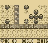 寻宝大进击／钻石小子／推石小子／新地底探险／寻宝记GB游戏截图第13张