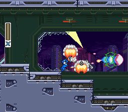 洛克人X3SFC游戏截图第7张