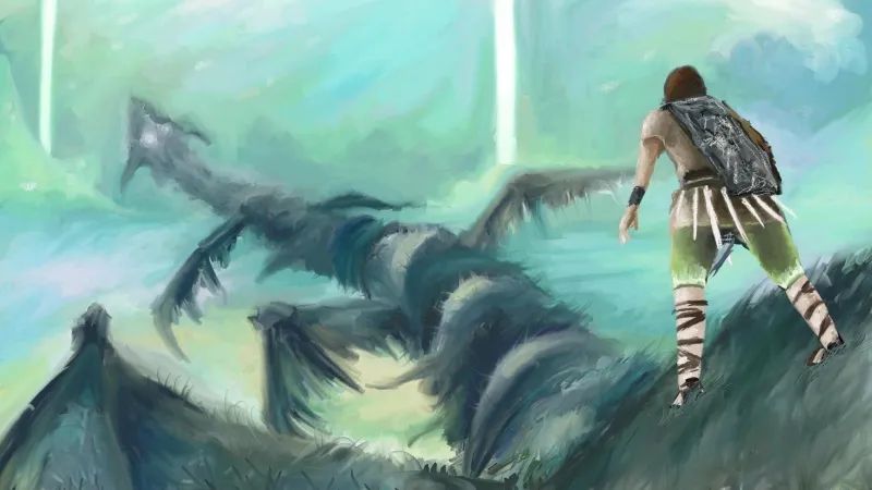 旺达与巨像PS2游戏截图第1张