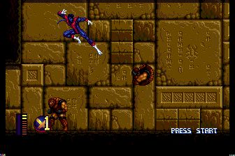 X战警2：克隆人的进攻MD游戏截图第7张