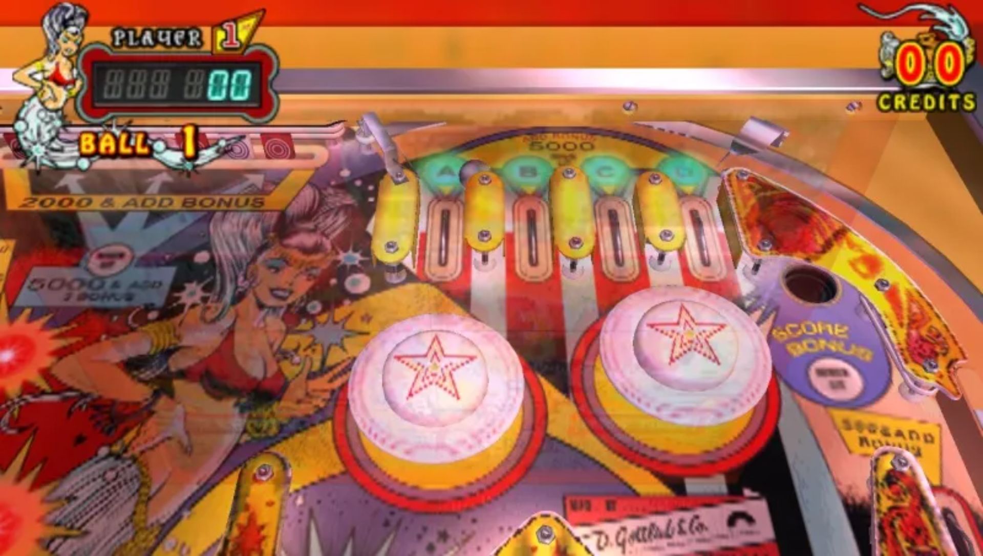 弹珠台名人堂：戈特利布合集PSP游戏截图第9张