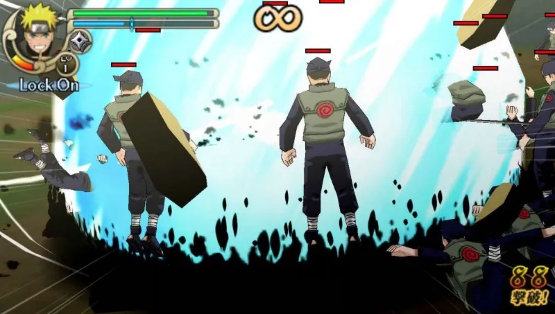 火影忍者疾风传：究极冲击PSP游戏截图第9张