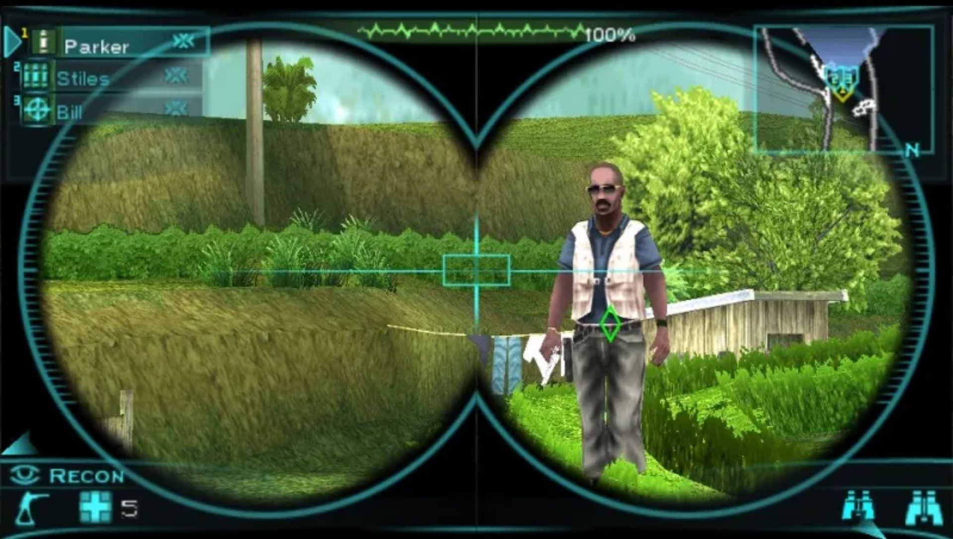 幽灵行动：猎食者PSP游戏截图第12张