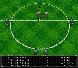 世界杯前锋足球SFC游戏截图第6张