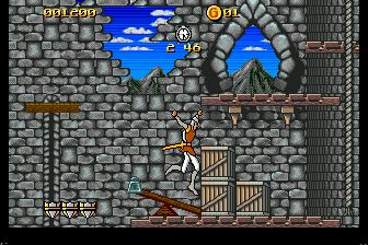 龙穴历险记1MD游戏截图第3张