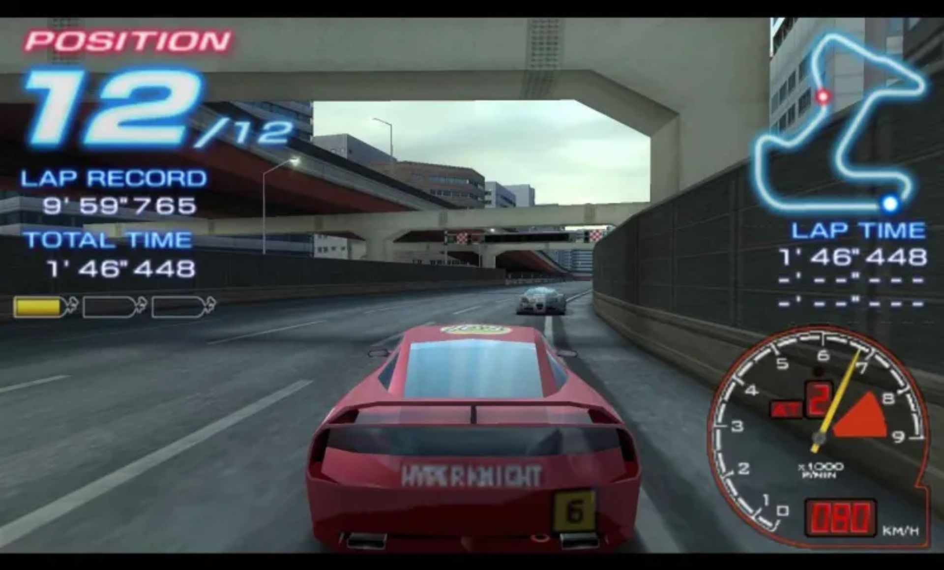 山脊赛车2PSP游戏截图第13张