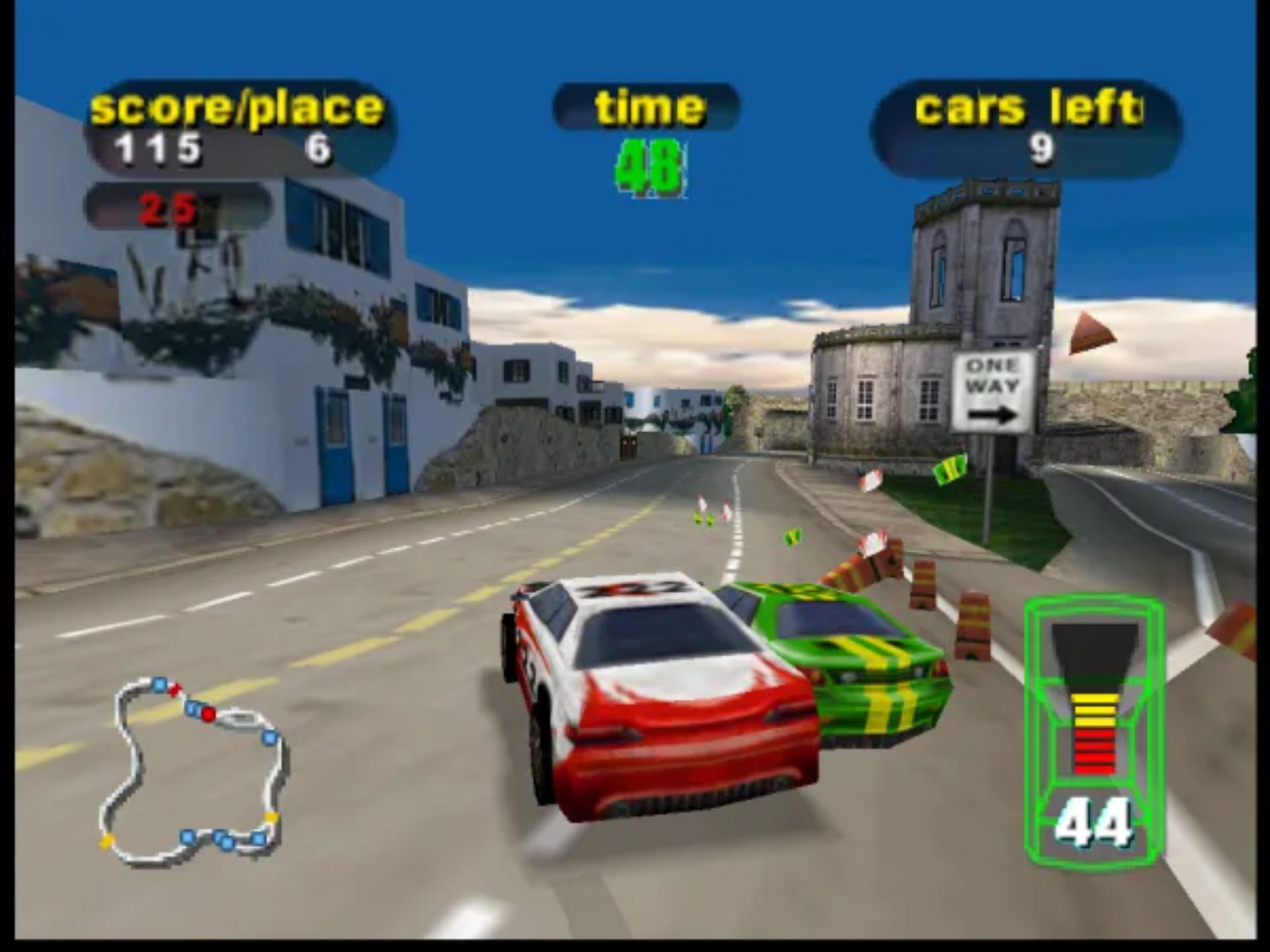 德比破坏赛车64N64游戏截图第9张