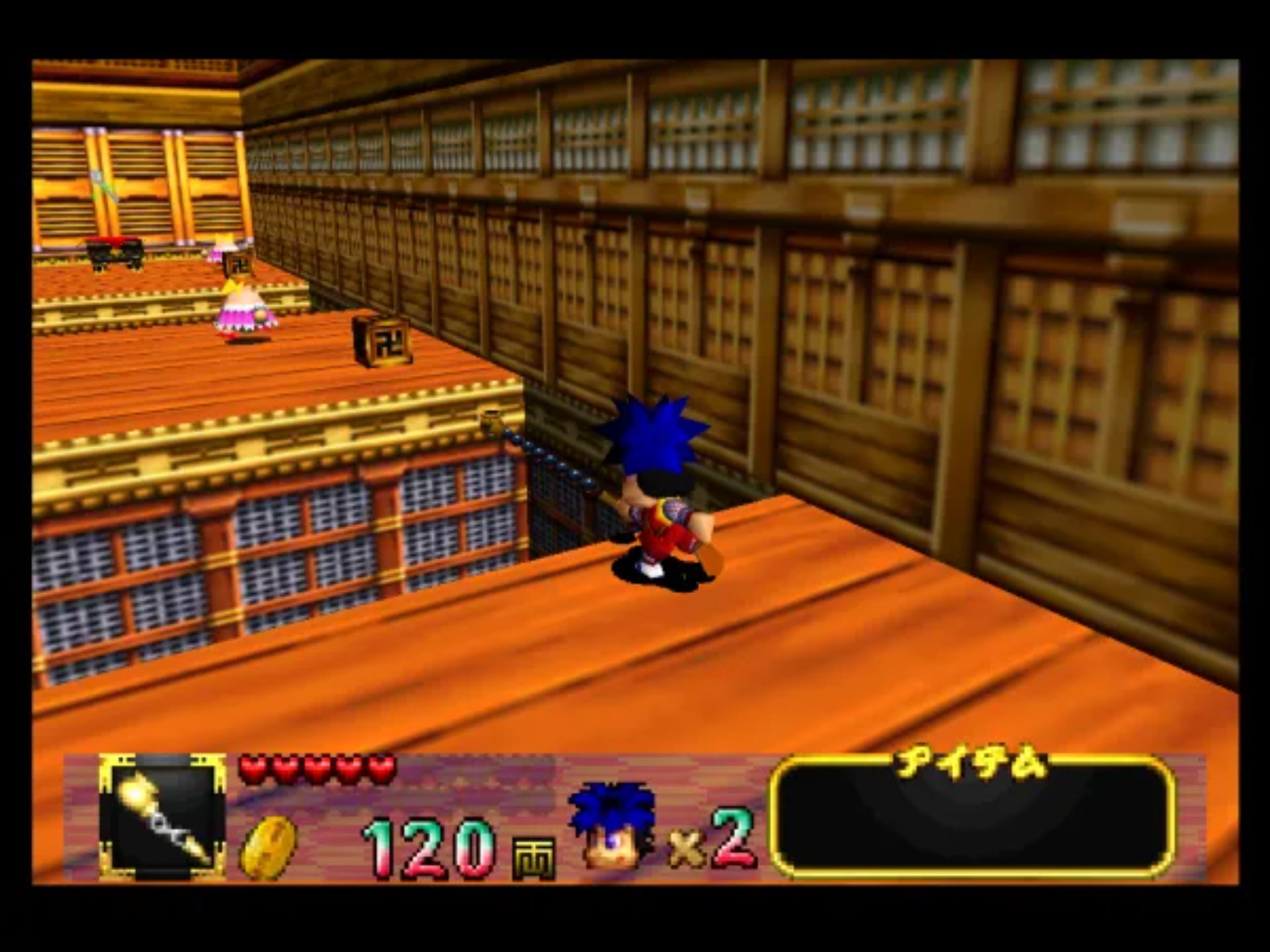 大盗伍佑卫门：桃山幕府记N64游戏截图第21张