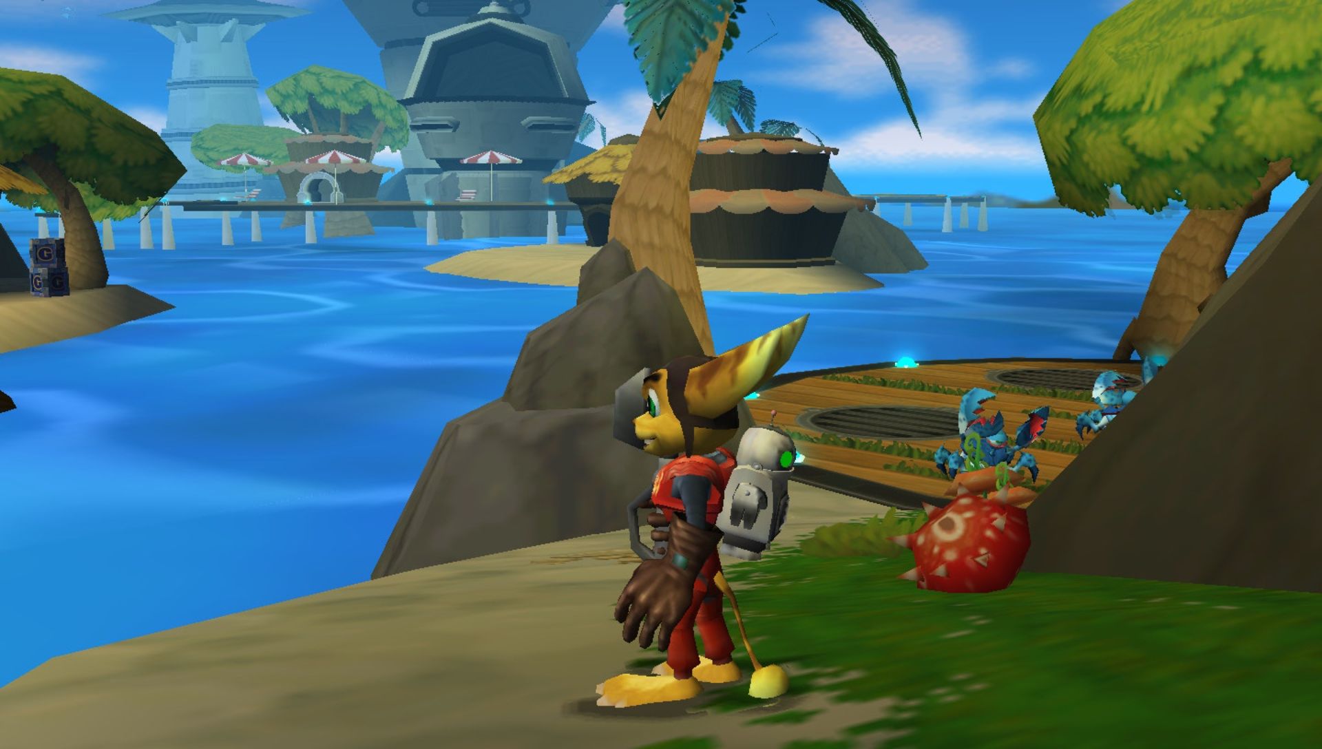 瑞奇与叮当：尺寸事件PSP游戏截图第12张