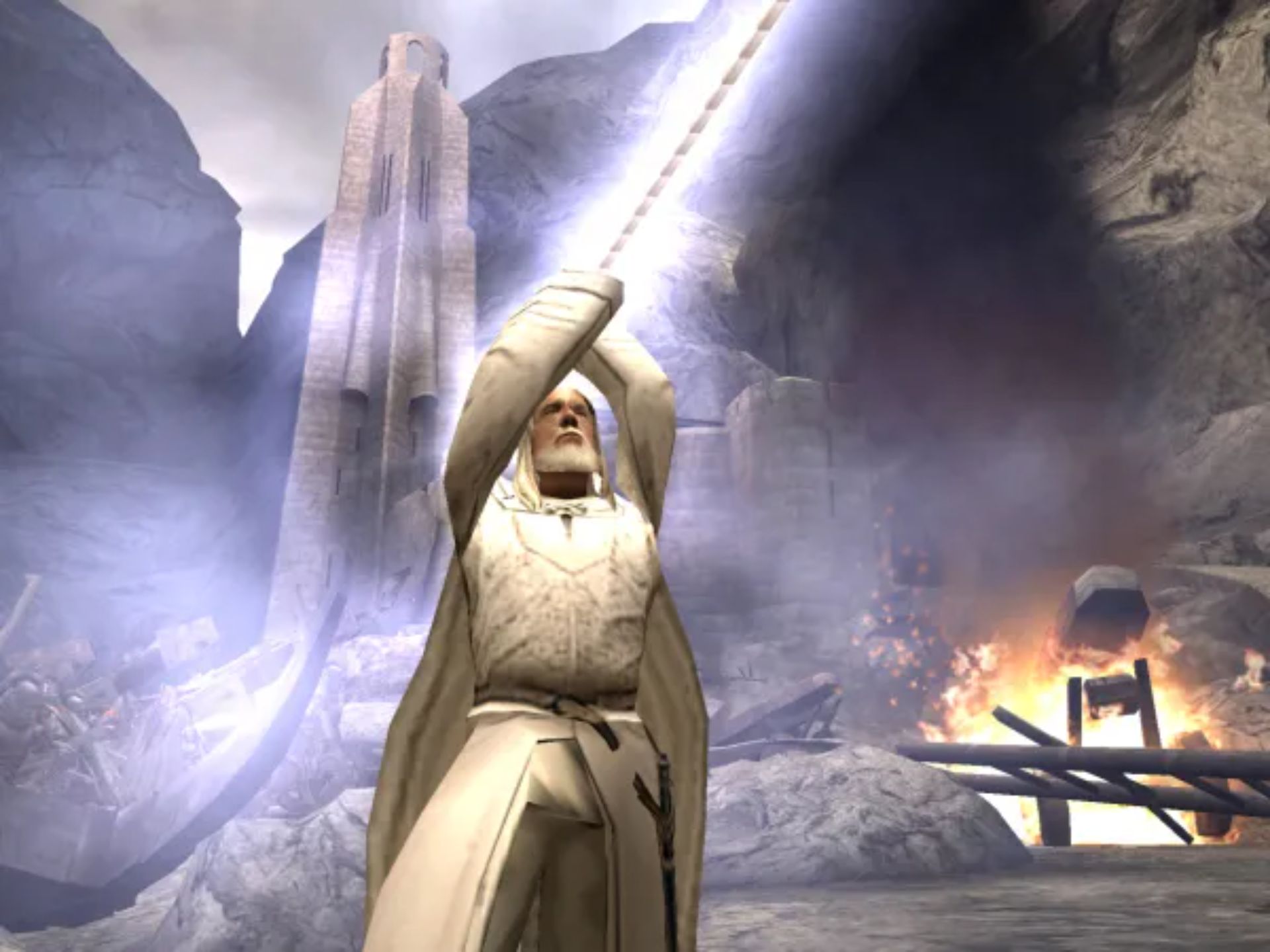 指环王／魔戒：王者归来PS2游戏截图第8张