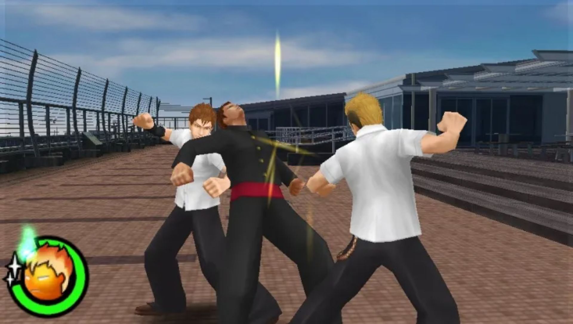 喧哗番长：兄弟（东京大混战）PSP游戏截图第4张