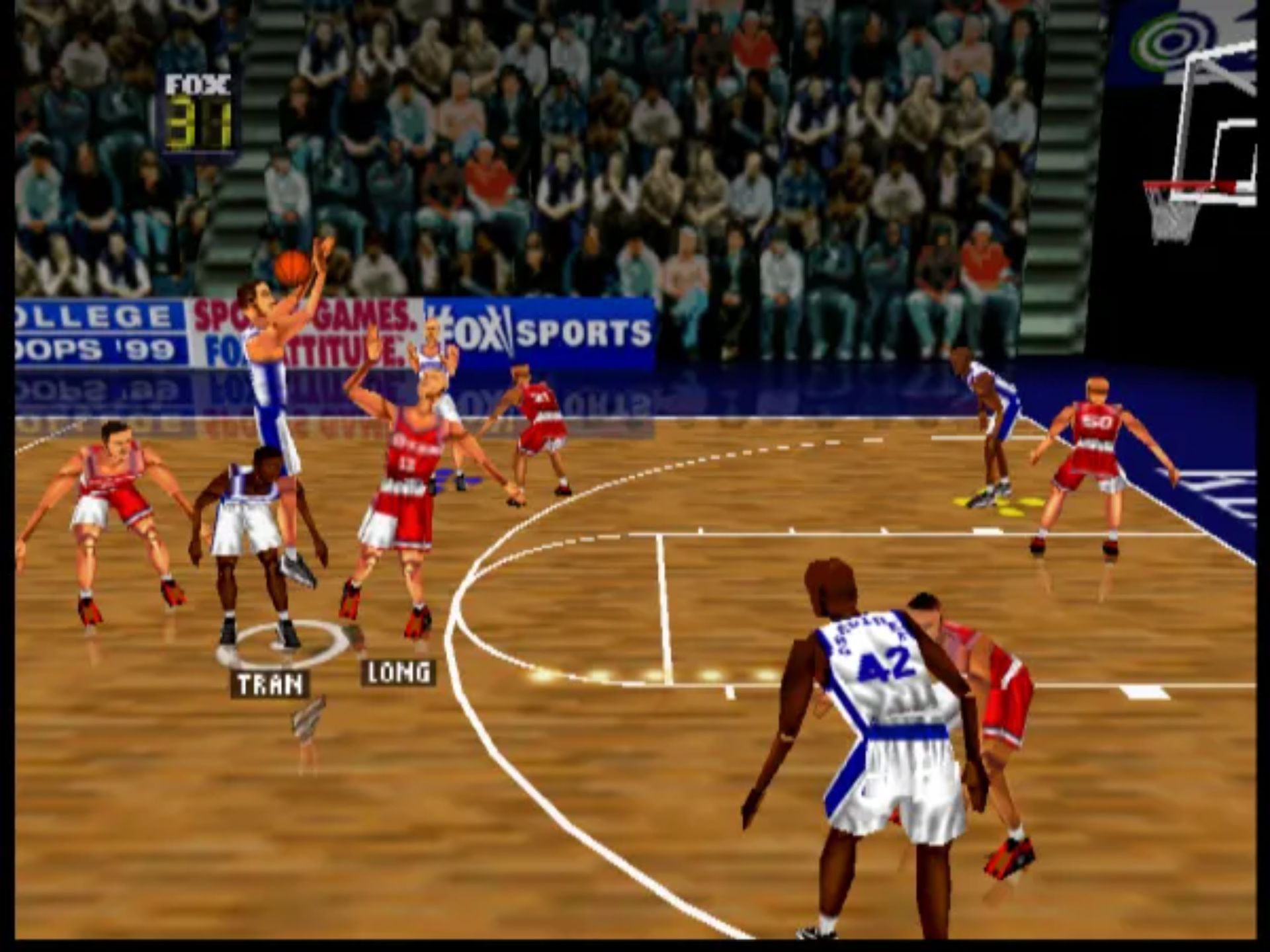 福克斯篮球99N64游戏截图第8张