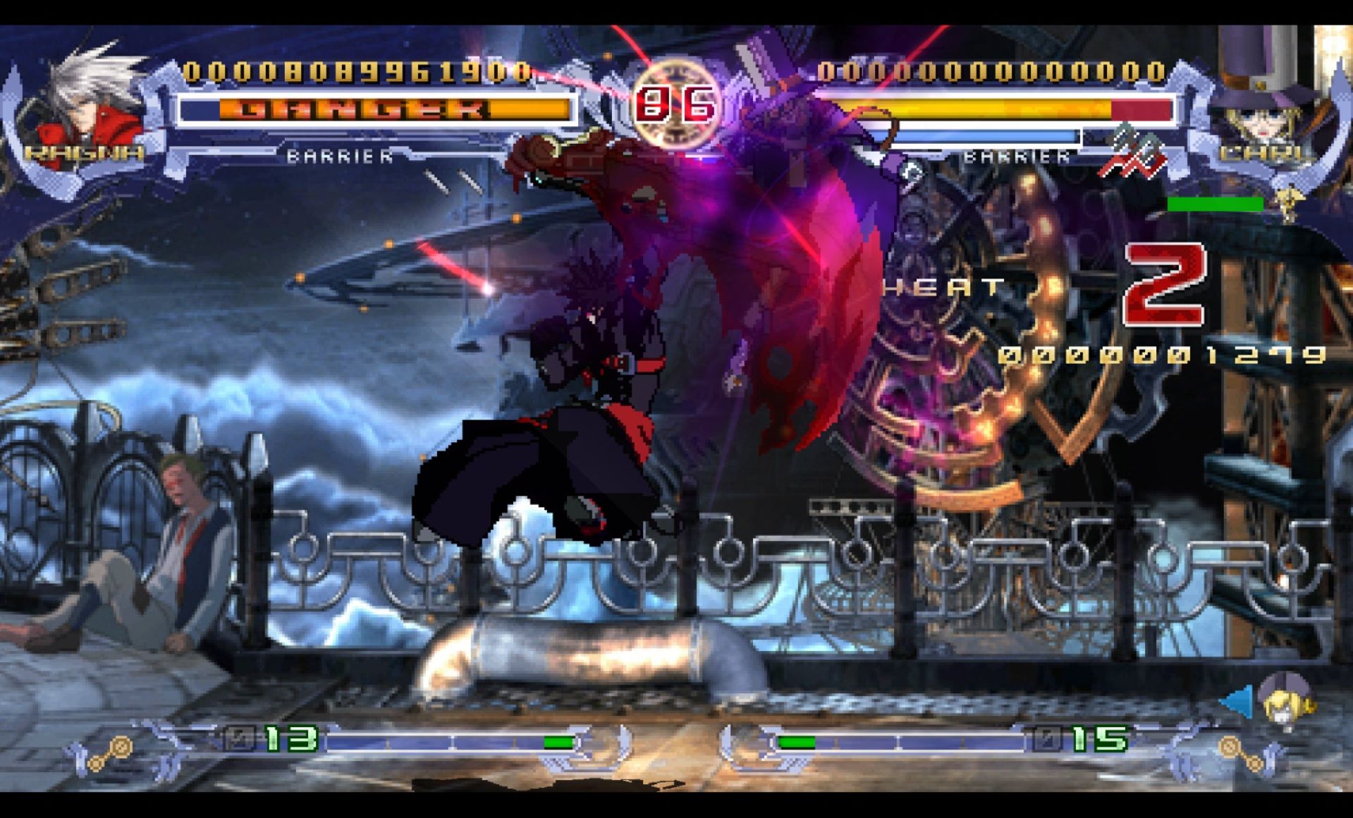 苍翼默示录：厄运扳机PSP游戏截图第6张