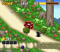 凯伦的疯狂追逐／小丑王子大冒险SFC游戏截图第14张