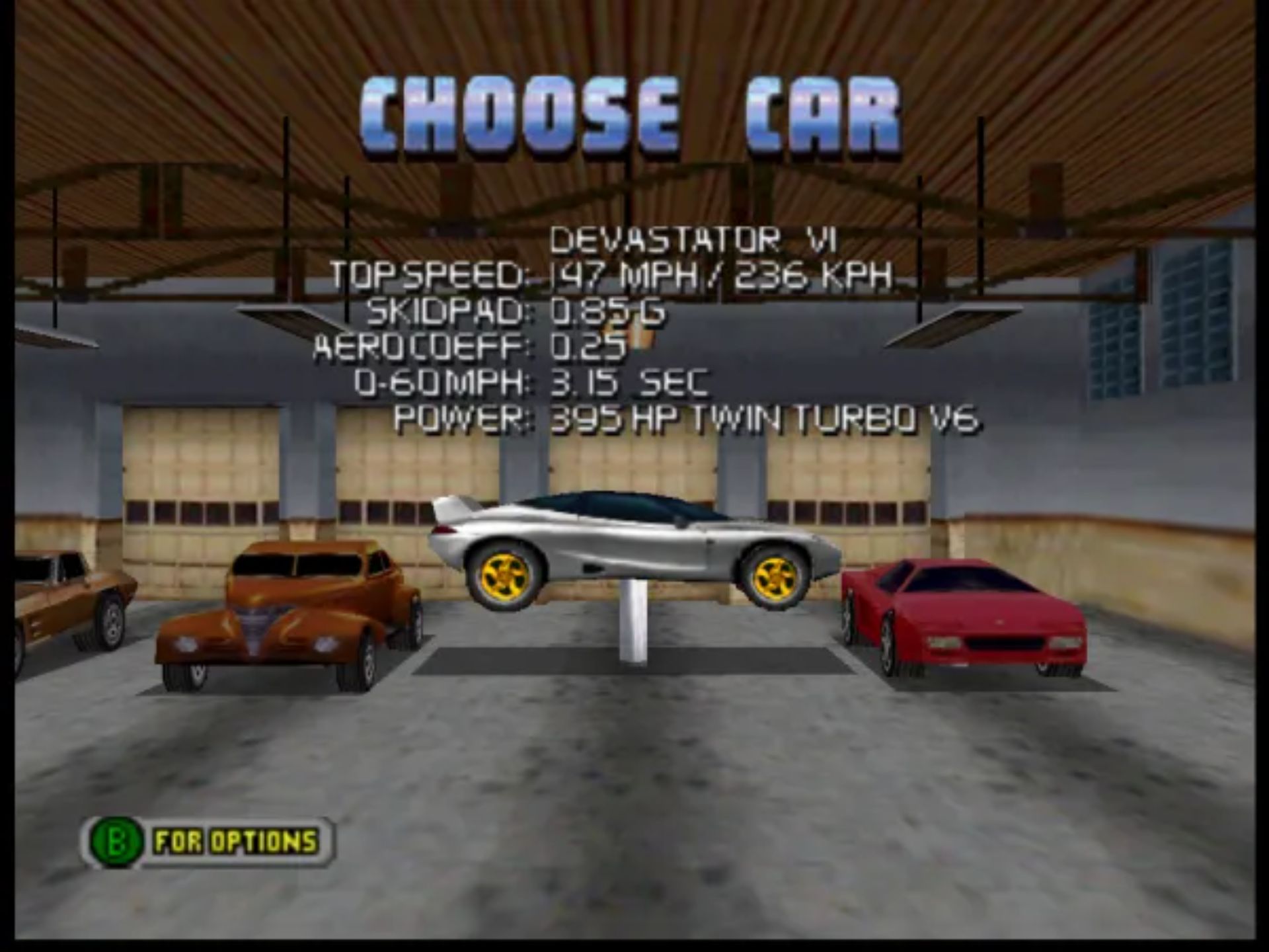 美国赛车N64游戏截图第7张