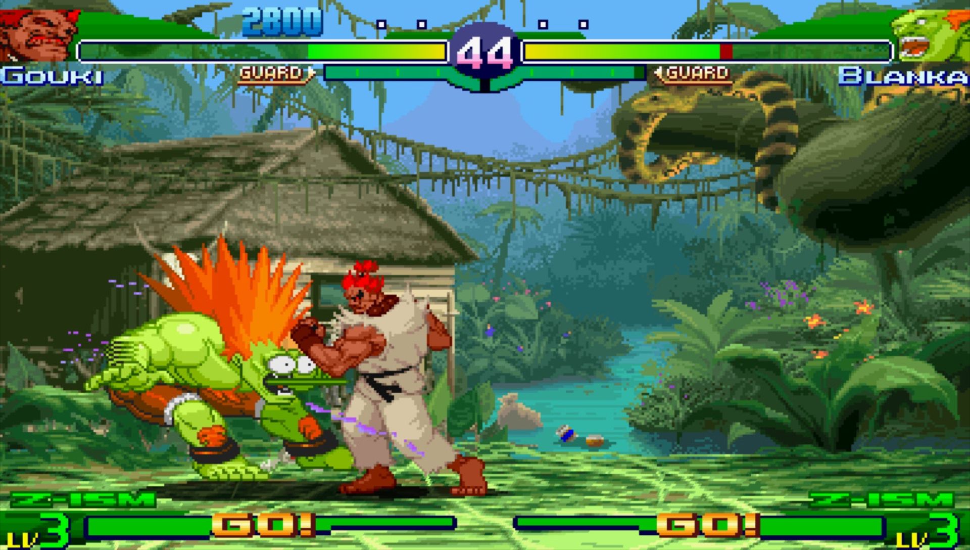 街头霸王Zero3／街头霸王Alpha3PSP游戏截图第5张